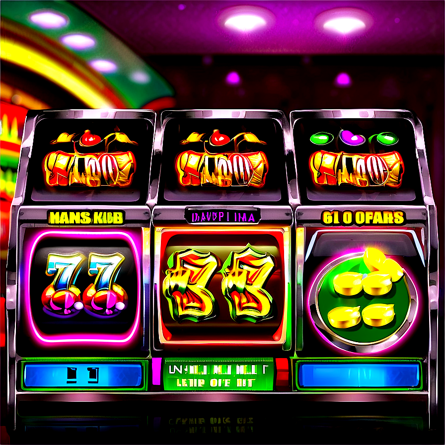 Vibrant Slot Machine Reels