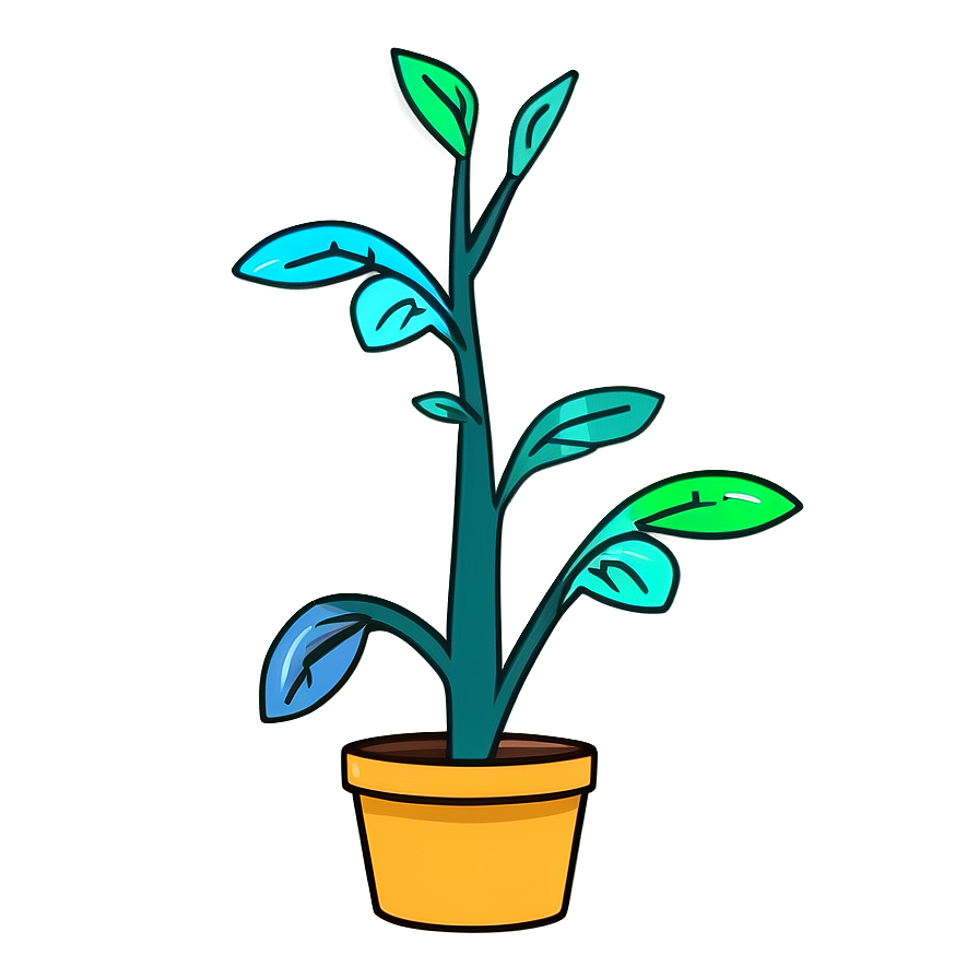 Vibrant Small Plant Png 98