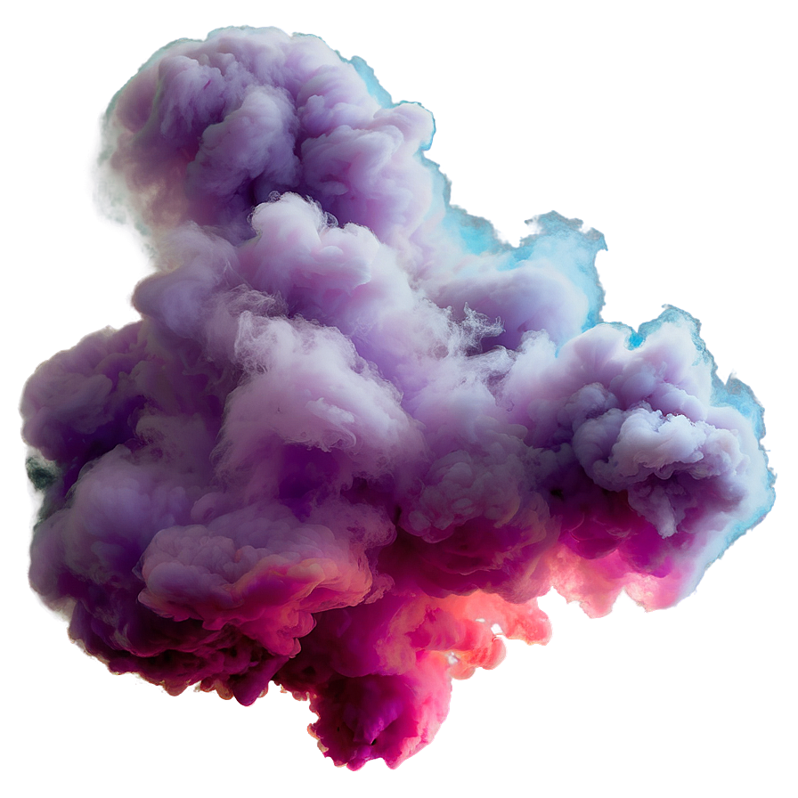 Vibrant Smoke Cloud Png Iql40