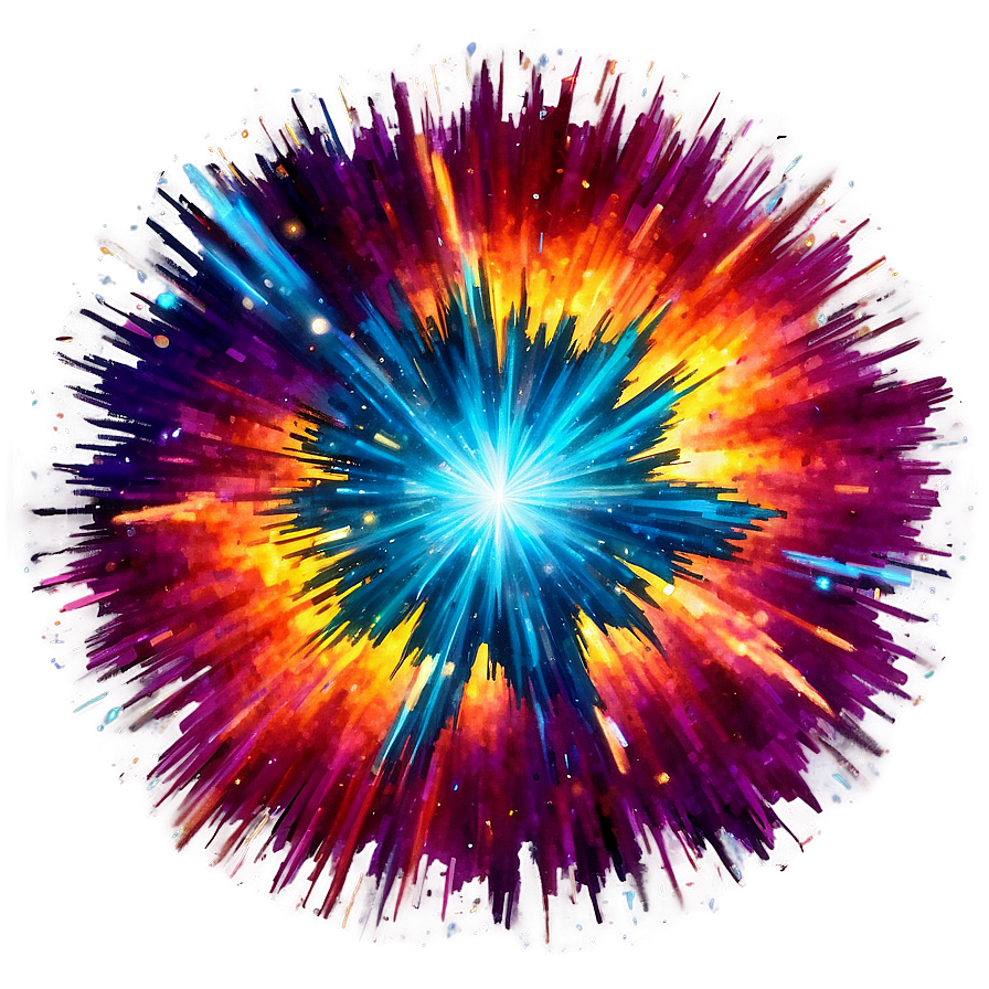 Vibrant Stardust Explosion Png 06272024