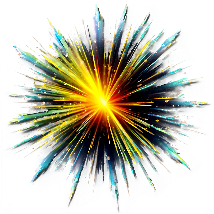 Vibrant Stardust Explosion Png Yyt