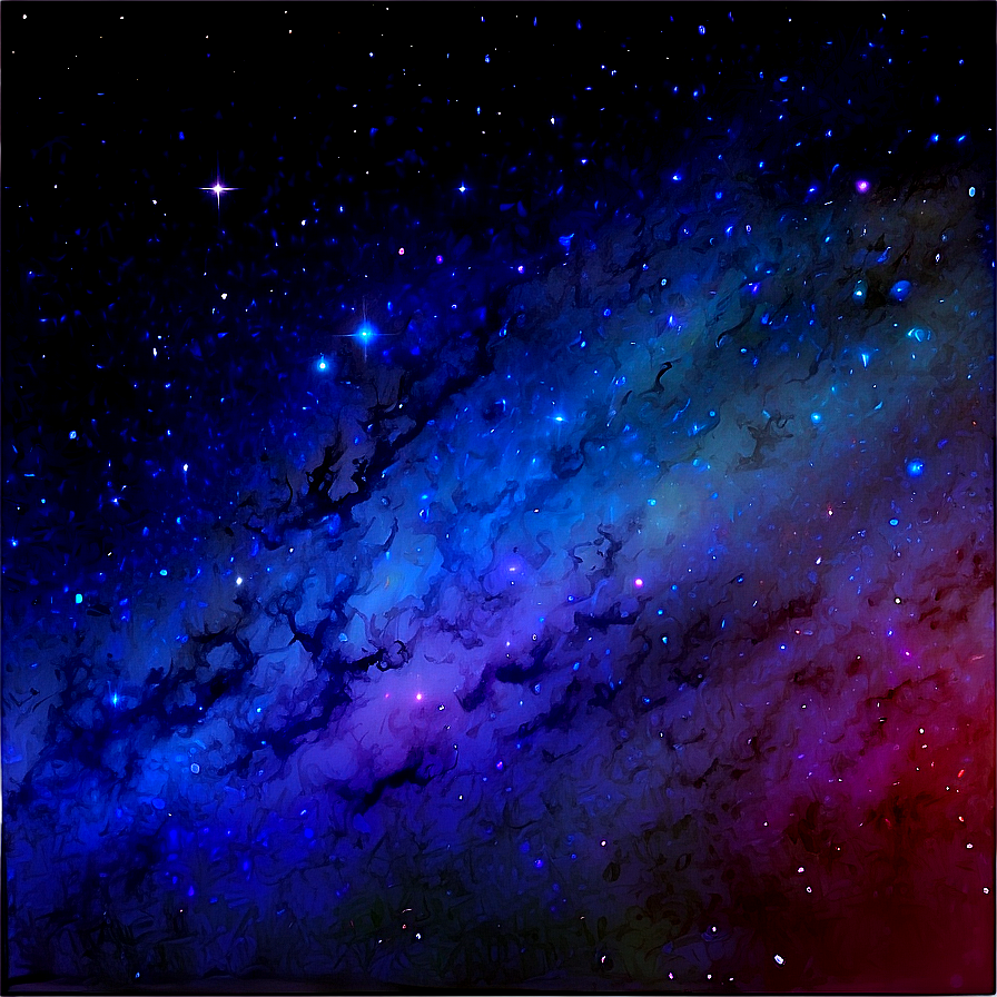 Vibrant Starry Sky Png 30