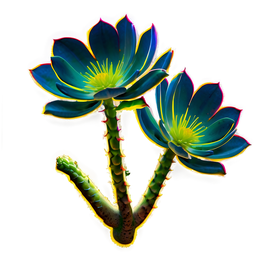 Vibrant Succulent Png 39