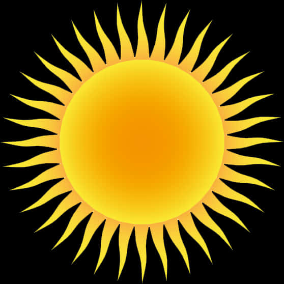 Vibrant Sun Illustration