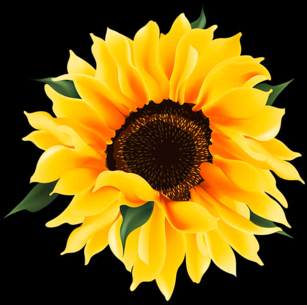 Vibrant_ Sunflower_ Graphic