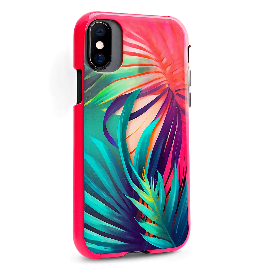 Vibrant Tropical Iphone Case Png 53