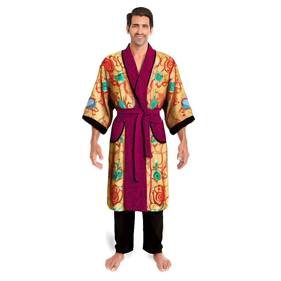 Vibrant Turkish Robe Png Tsq