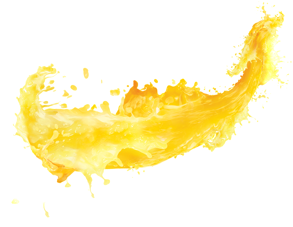 Vibrant Yellow Ink Splash