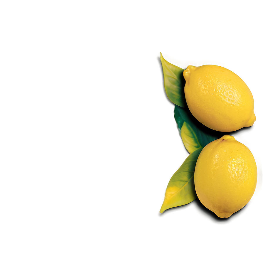 Vibrant Yellow Lemon Png Ycx67