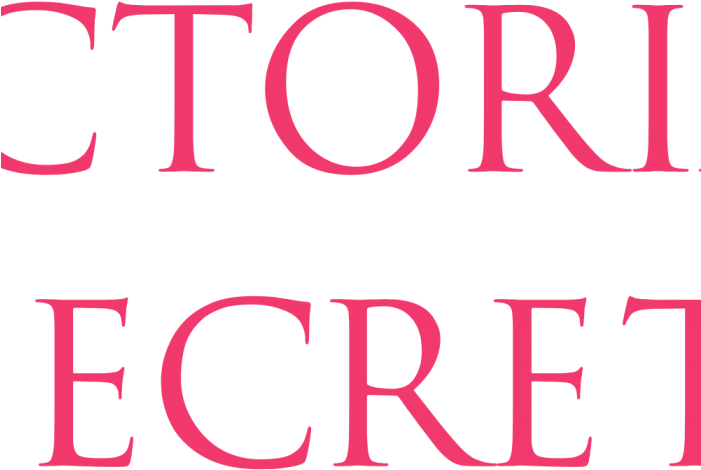 Victoria Secret Logo Pinkon Blue