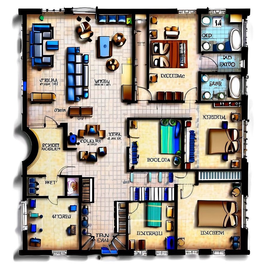 Victorian House Floor Plan Png 39