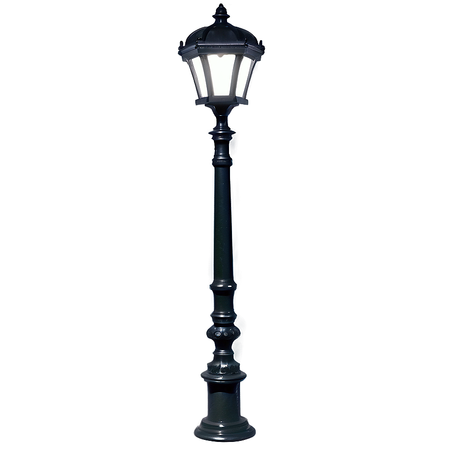 Victorian Style Light Post Png 06282024