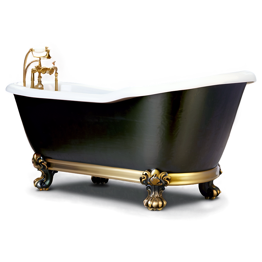 Victorian Style Painted Tub Png Xms21