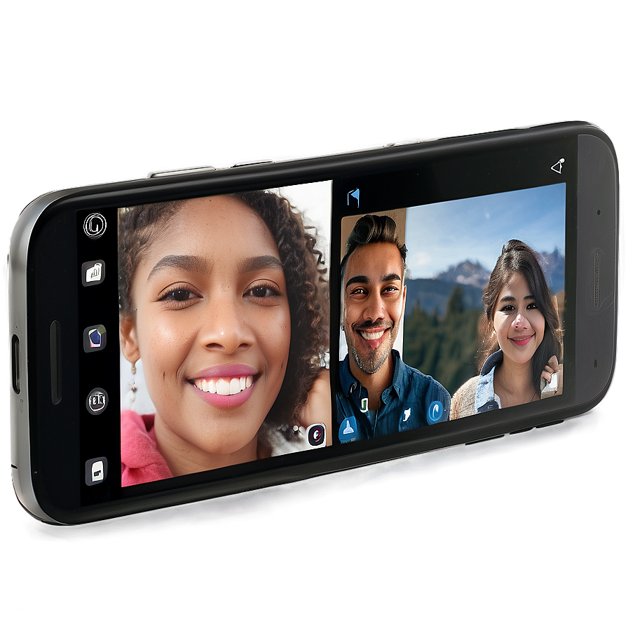 Video Calling Smartphone Png 06242024