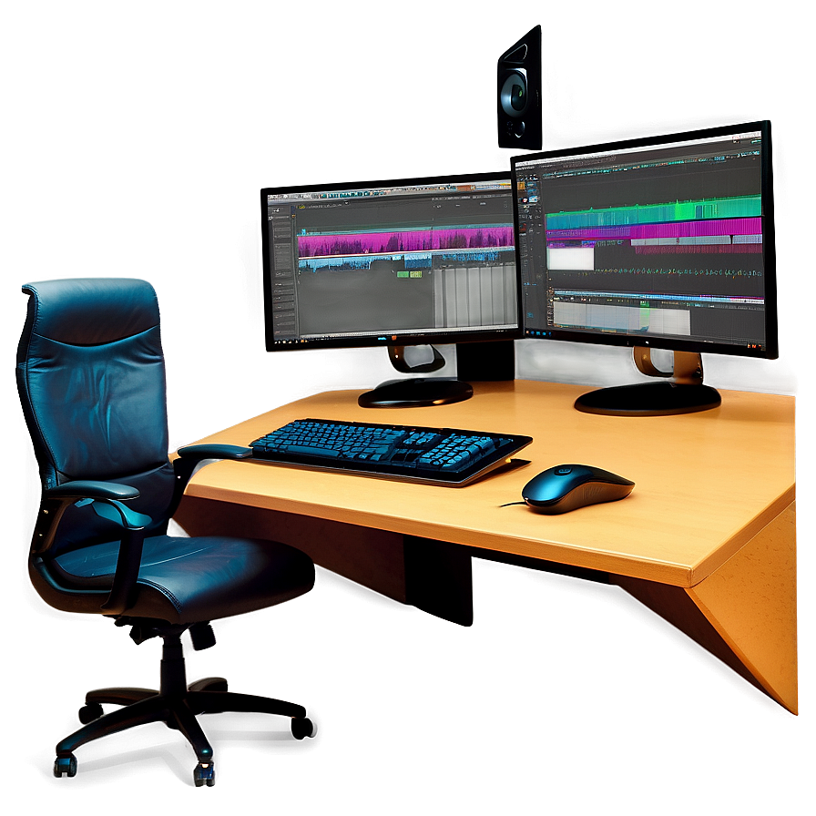 Video Editing Desk Png Wnh