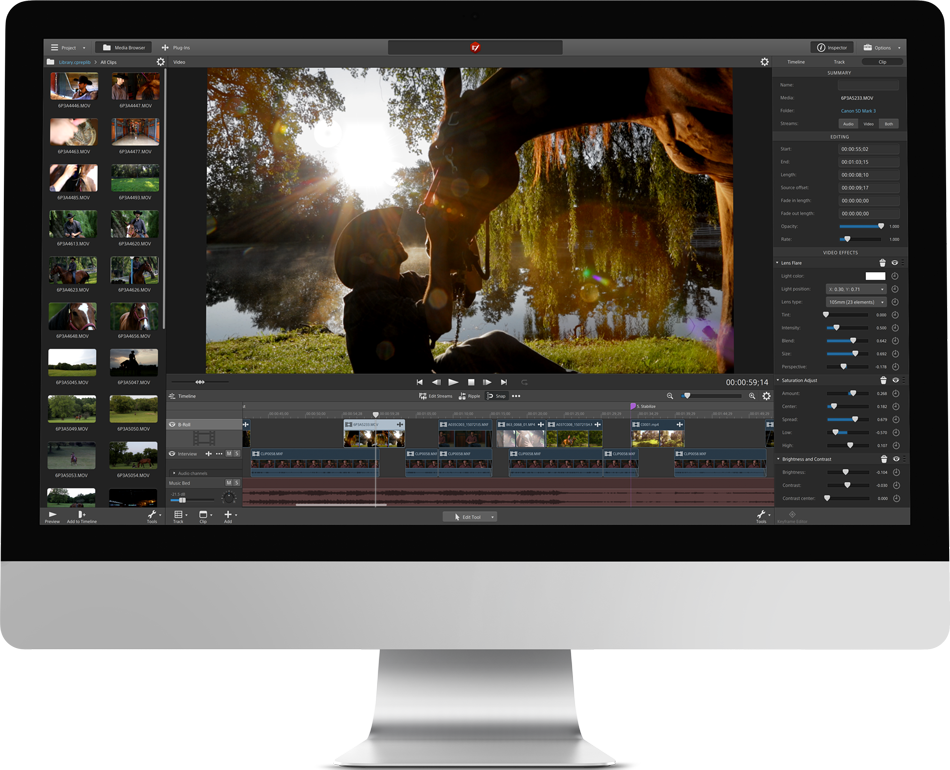 Video Editing Software Interface