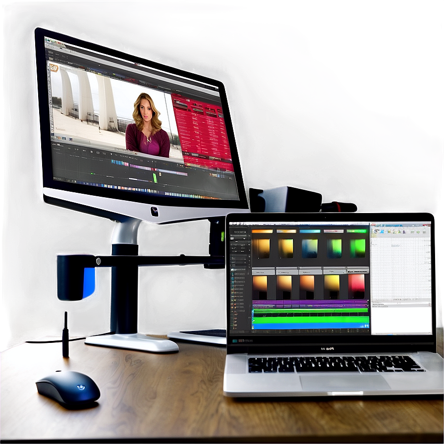 Video Editing Studio Setup Png Kgd20