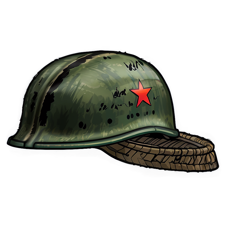 Vietnam War Helmet Illustration Png 99