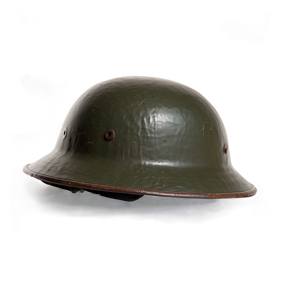 Vietnam War Helmet On Wood Png Qmo