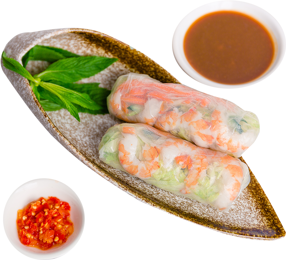 Vietnamese Prawn Spring Rolls