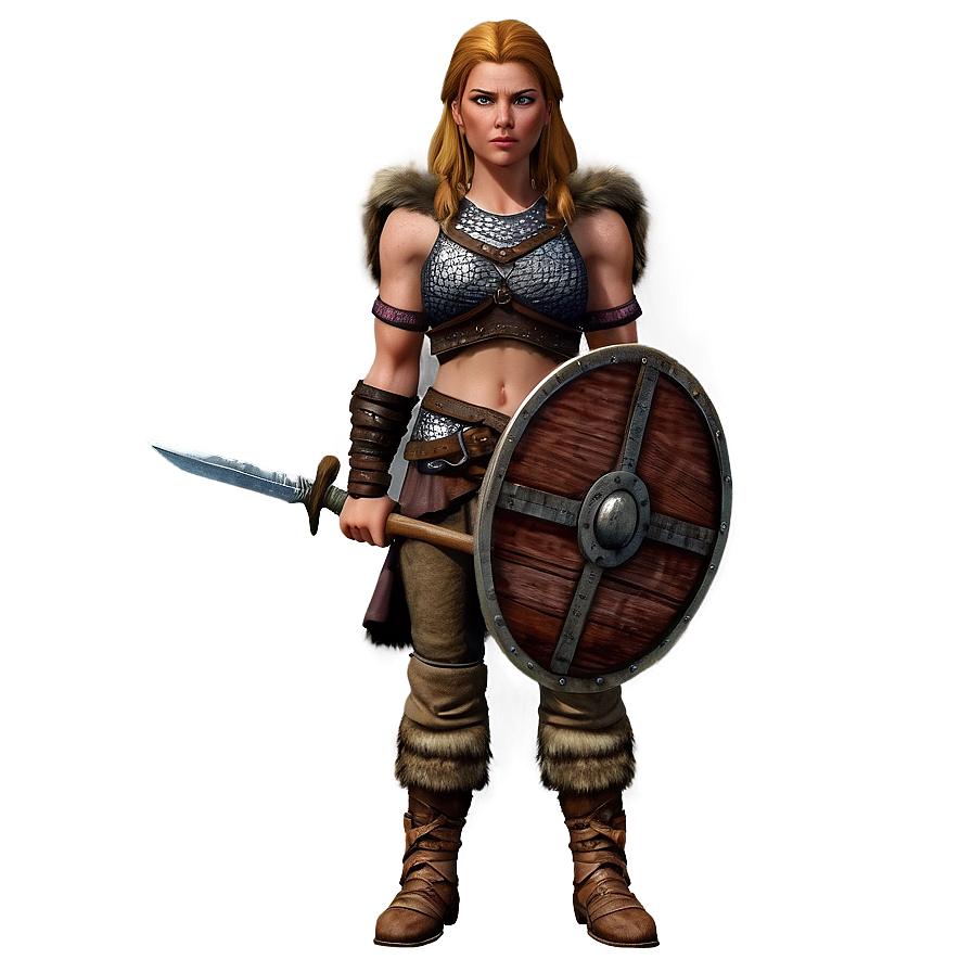 Viking Female Warrior Png Qdr