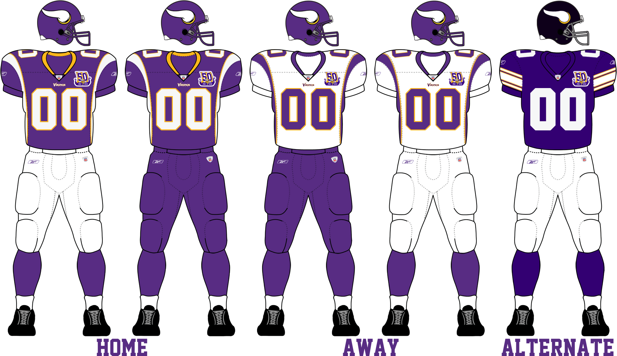 Viking Football Uniform Concepts