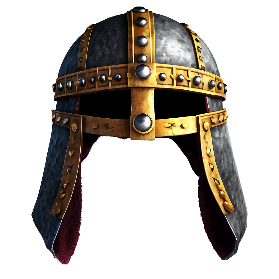 Viking Helmet Illustration Png Ebl74