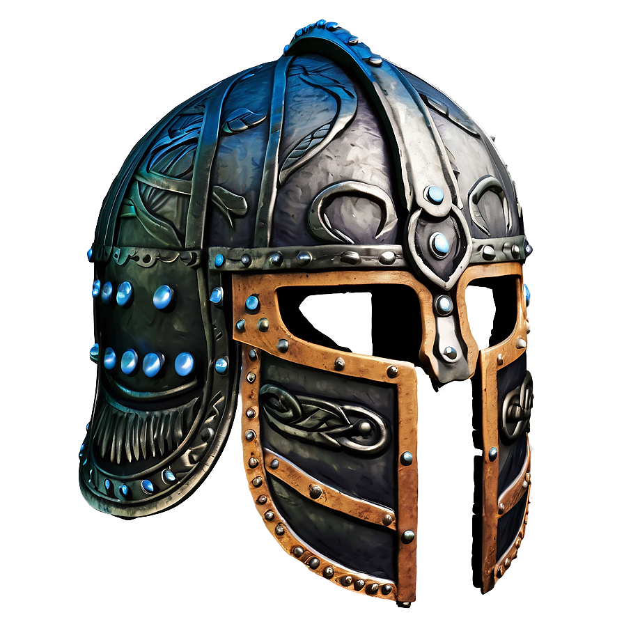 Viking Helmet Side View Png 06132024