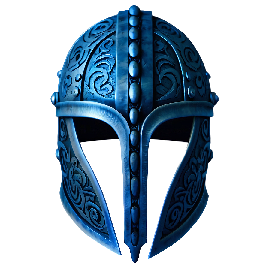 Viking Helmet Tattoo Style Png 61