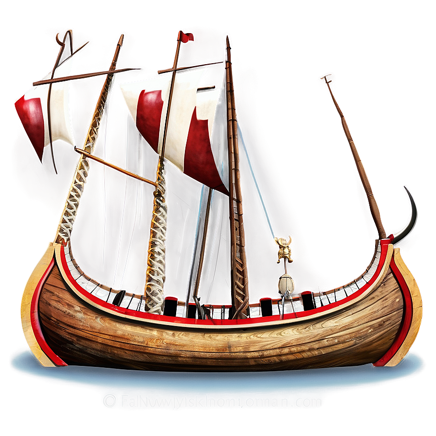 Viking Ship Png 05212024