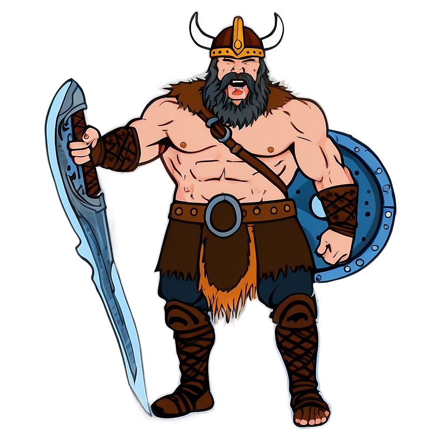 Viking Warrior Berserker Png 06202024