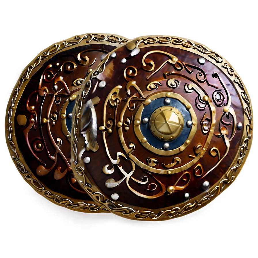 Viking Warrior Shield Png Hqp8