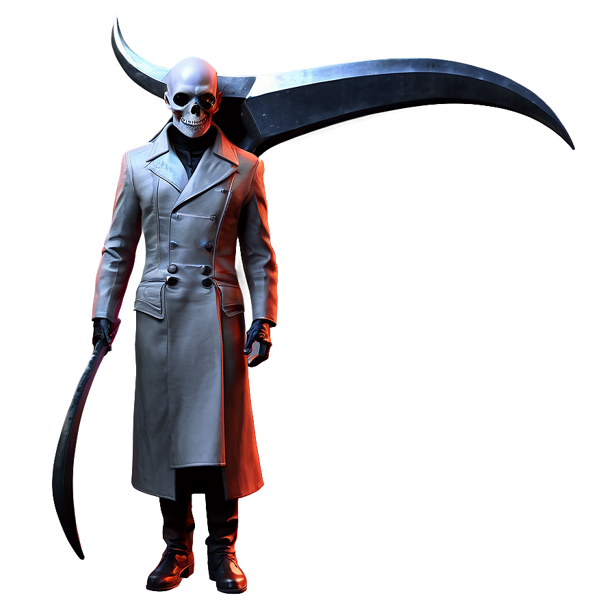 Villain With Scythe Png Hfe26