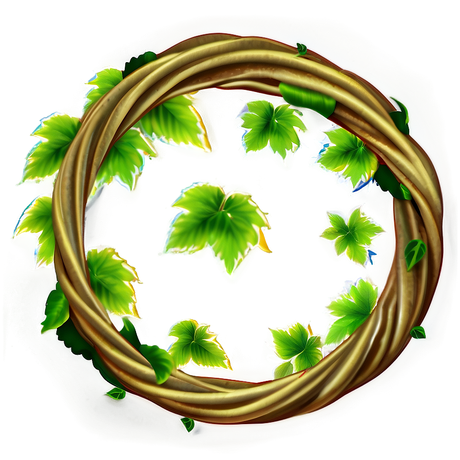 Vine Circle Illustration