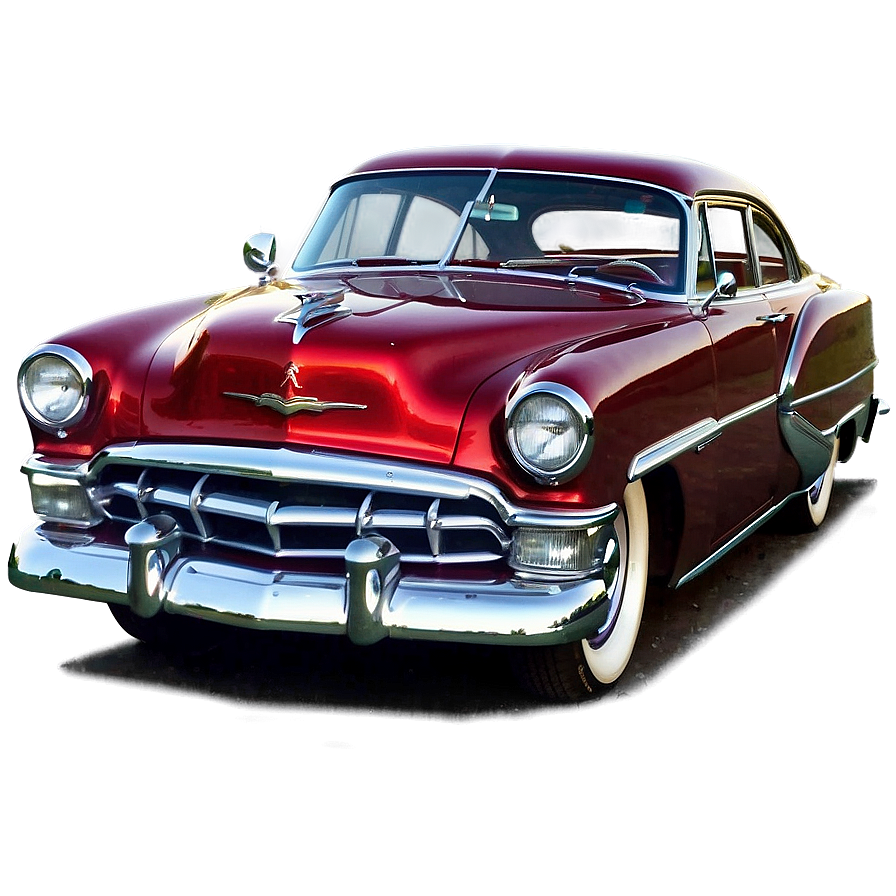 Vintage 1950s Automobile Ads Png 66