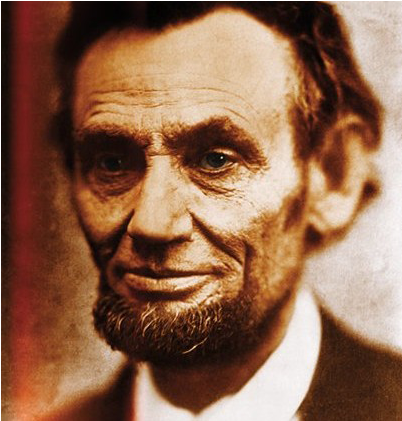 Vintage Abraham Lincoln Portrait