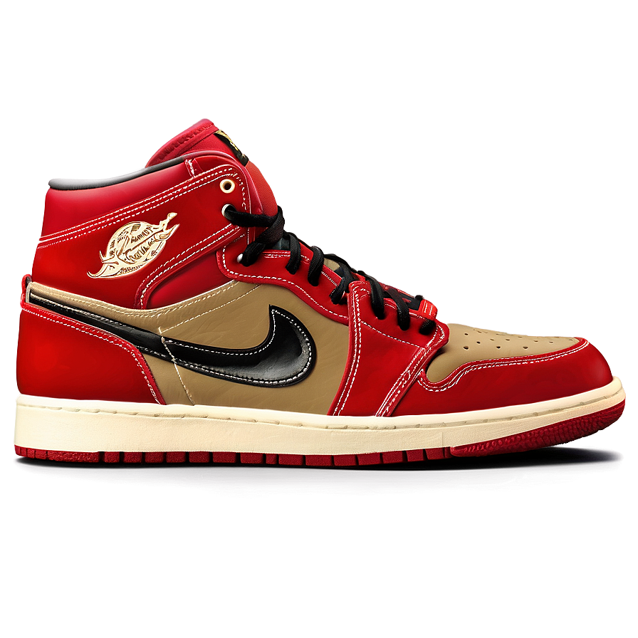 Vintage Air Jordan 1 Model Png 3