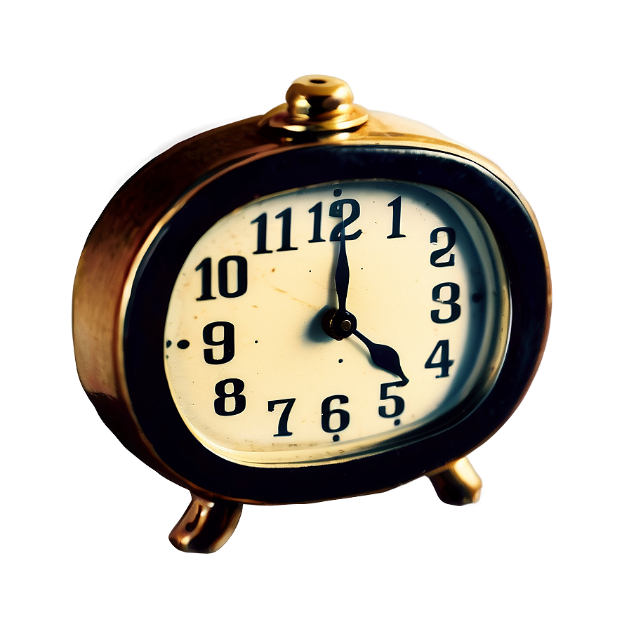 Vintage Alarm Clock Png Law27