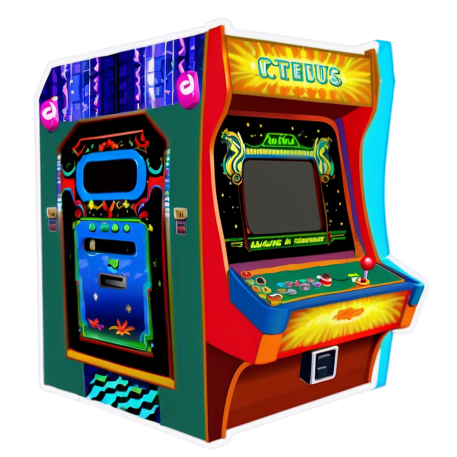 Vintage Arcade Machines Png 87