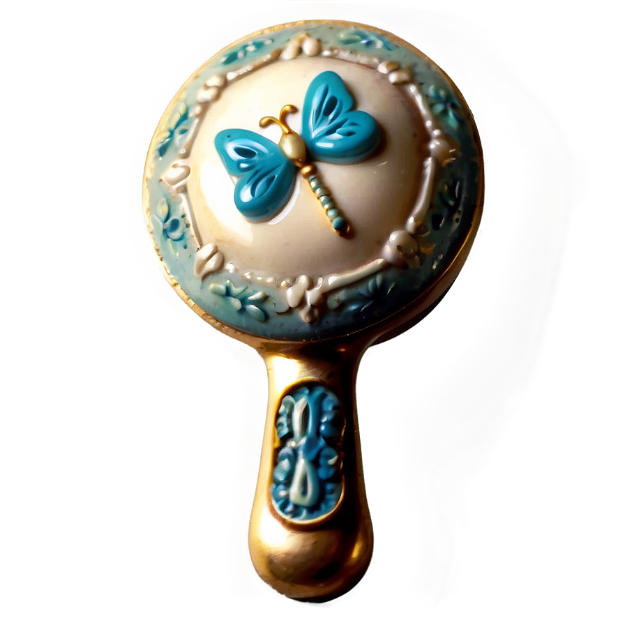 Vintage Baby Rattle Png 06202024