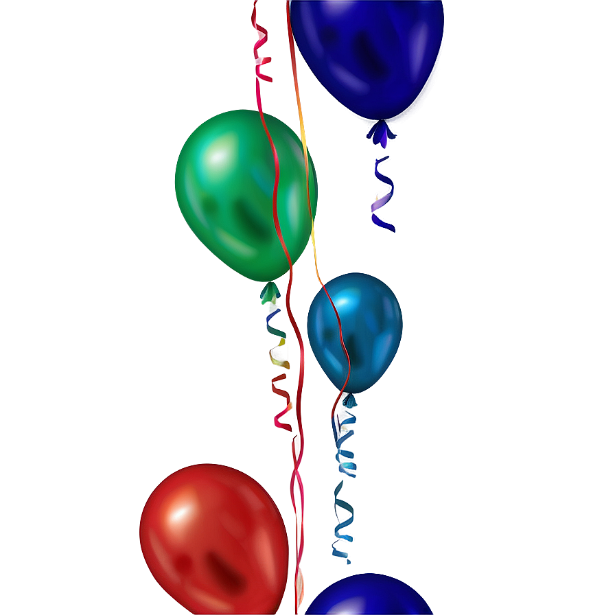 Vintage Balloons Png 36