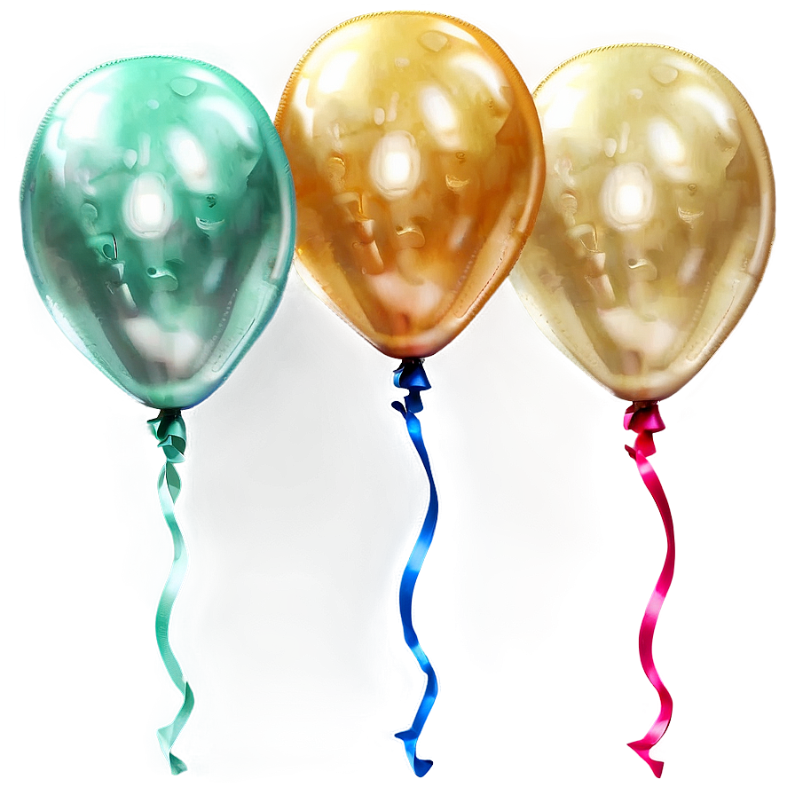 Vintage Balloons Png Paq90