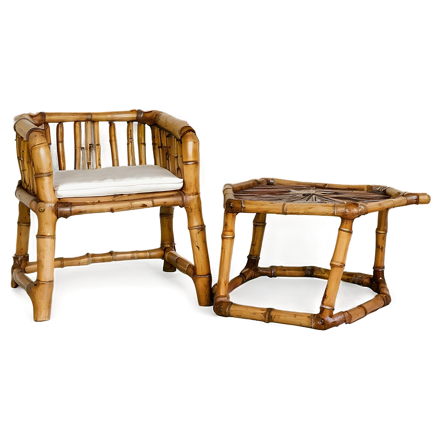 Vintage Bamboo Furniture Png 05232024