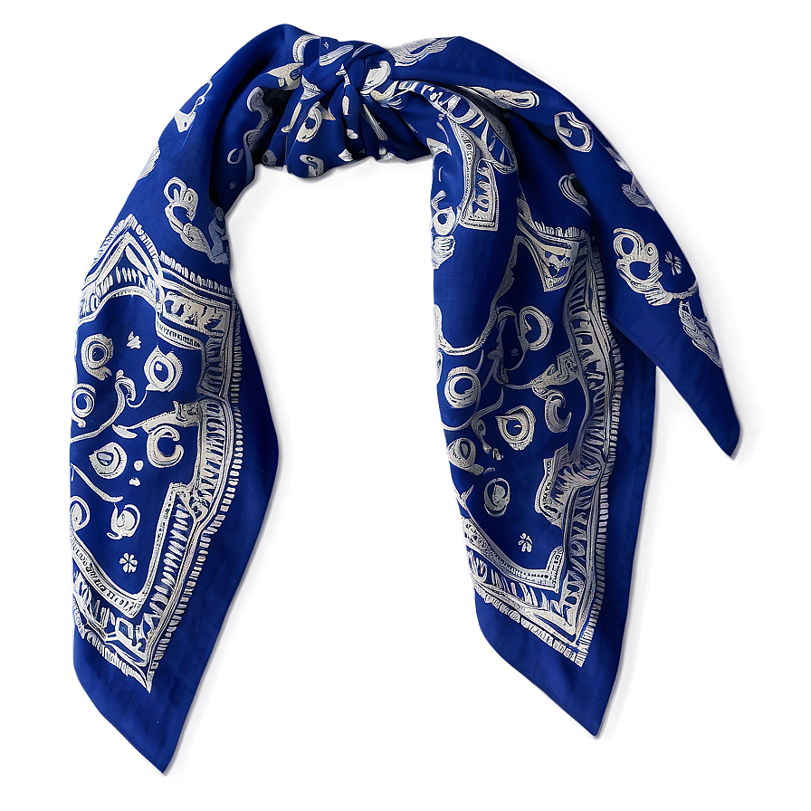 Vintage Bandana Design Png Vlx69