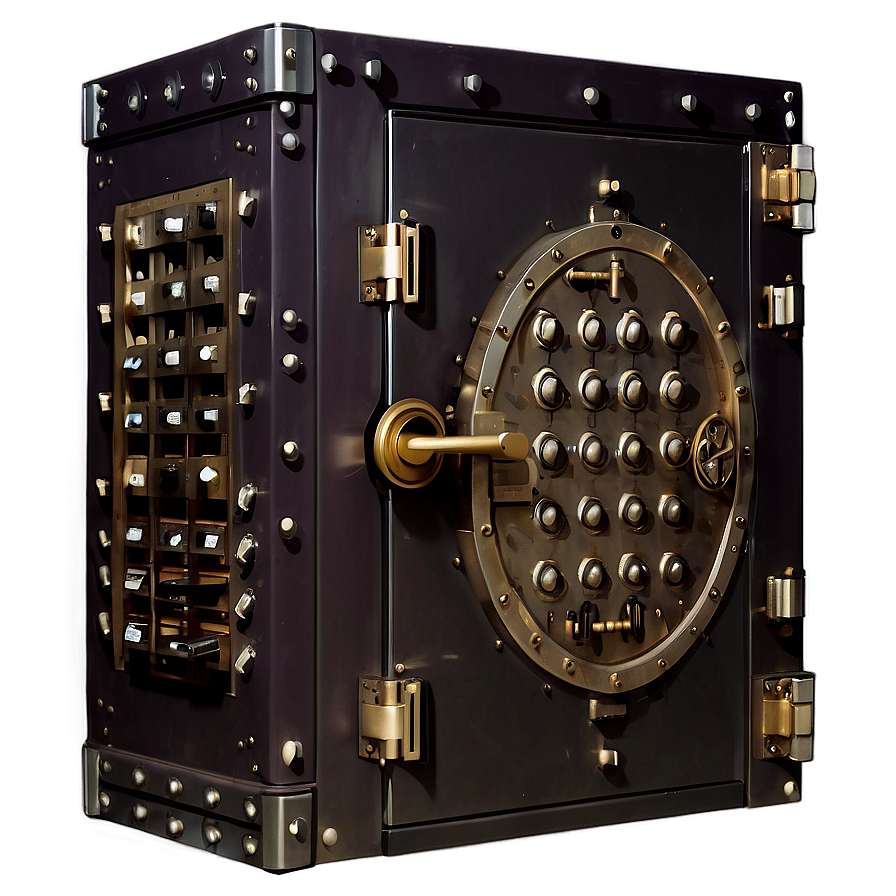 Vintage Bank Vault Png 51