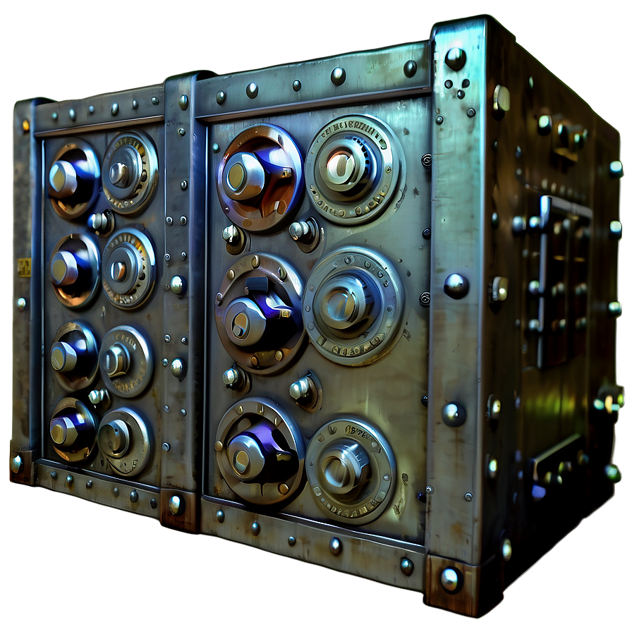 Vintage Bank Vault Png 64 Image