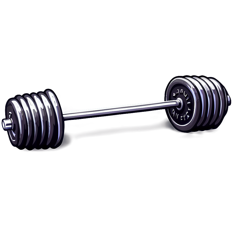 Vintage Barbell Png 3