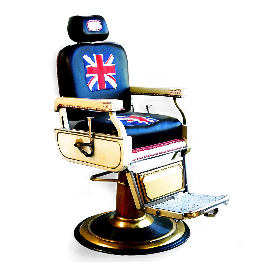 Vintage Barber Chair Png Bgw