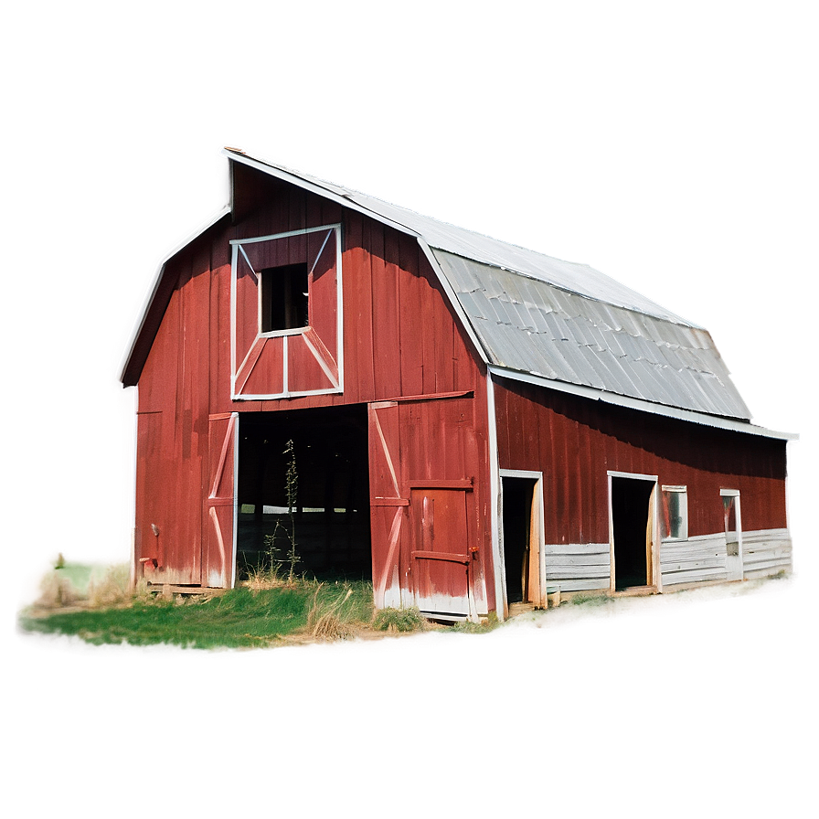 Vintage Barn Structure Png 06122024