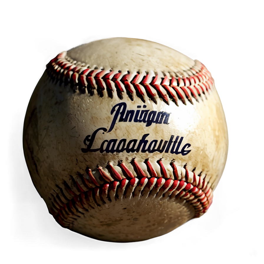 Vintage Baseball Equipment Png 05032024